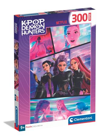 K-Pop Demon Hunters -palapeli, 300 palaa, Clementoni – kuva 2/8