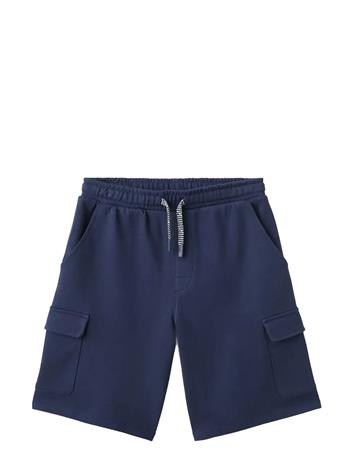 Mango Drawstring Cargo Bermuda Shorts - Green - 13-14