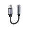 Tech-Protect UltraBoost USB-C Adapter / Mini Jack 3.5mm - Black – kuva 1