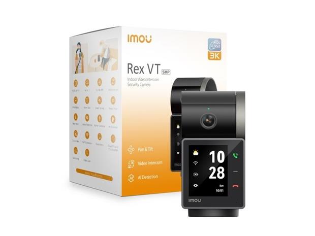 IMOU REX VT PRO – Sisävalvontakamera, musta