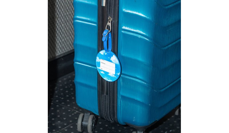 Kikkerland - Cloud Luggage Tag - 3.5 inches