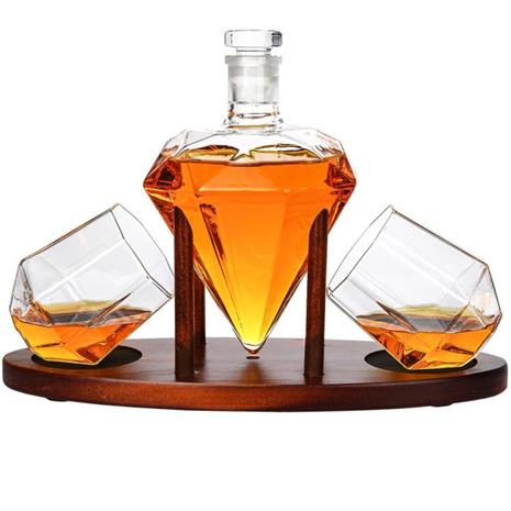 Mikamax Deluxe Diamond Decanter Set