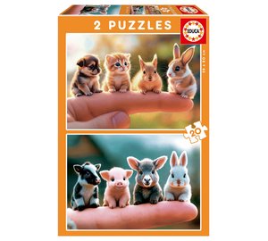 Educa - 2X20 Baby Animals (80-20221)