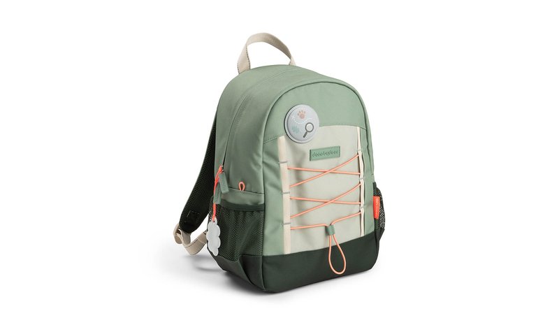 Done by Deer - Junior backpack Tiny trails - Green - 13 L
