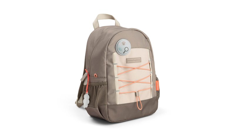 Done by Deer - Junior backpack Tiny trails - Sand - 13 L