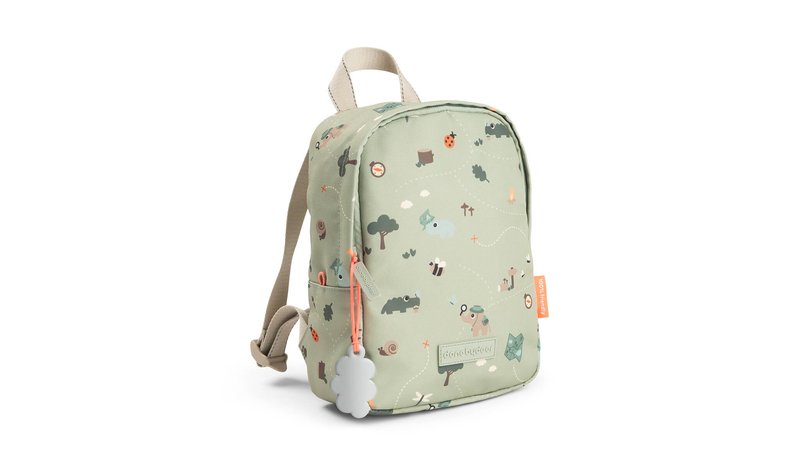 Done by Deer - Tiny backpack Tiny trails - Green - 4 L