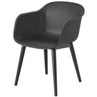 Muuto Fiber Wood Tuoli - Tuolit Tammi Musta - 58957
