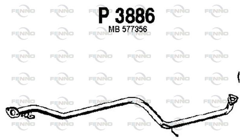 Fenno P3886 keskiputki
