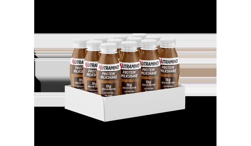 Nutramino - Protein Milkshake - Chocolate 12x250 ml – kuva 1/1