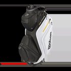 Wilson - Alpine Cart Bag Musta/Valkoinen/Oranssi - Tilava ja toiminnallinen golfbägi modernilla muotoilulla