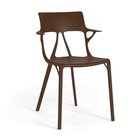 Kartell A.I. Tuoli - Tuolit Kierrätetty Termoplastinen Tekninen Polymeeri Mocha Brown - 05886MO