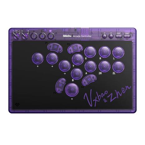 8Bitdo Arcade Controller, PC/Nintendo Switch -peliohjain