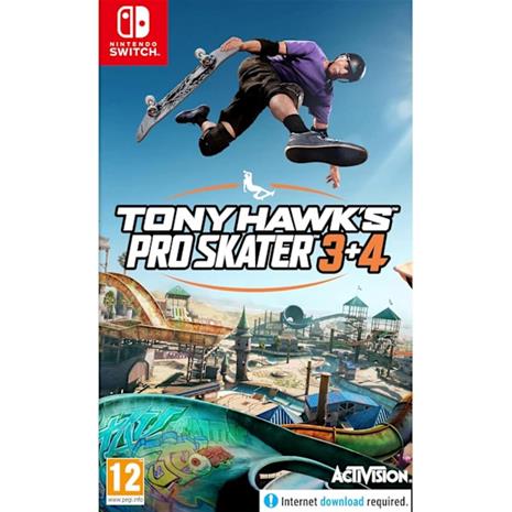 Tony Hawk's Pro Skater 3 + 4, Nintendo Switch -peli