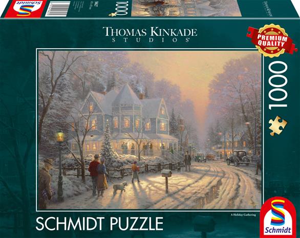 A Holiday Gathering Christmas Palapeli 1000 Palaa Schmidt