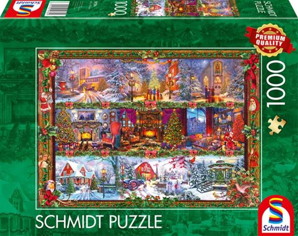 Season´s Greetings Palapeli 1000 Palaa Schmidt