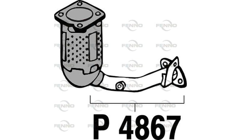 Fenno P4867 etuputki