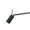 Nemo Lighting - Swan Seinävalaisin 2700K Matt Black – kuva 3