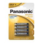 alkaliparisto panasonic bronze lr03 4kpl/bl.