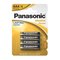 alkaliparisto panasonic bronze lr03 4kpl/bl. – kuva 1