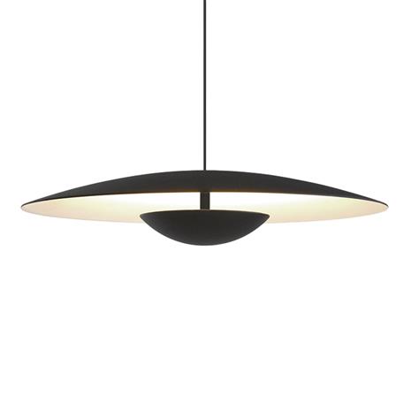 MARSET Ginger-LED-riippuvalo Triac Ø32cm musta/val