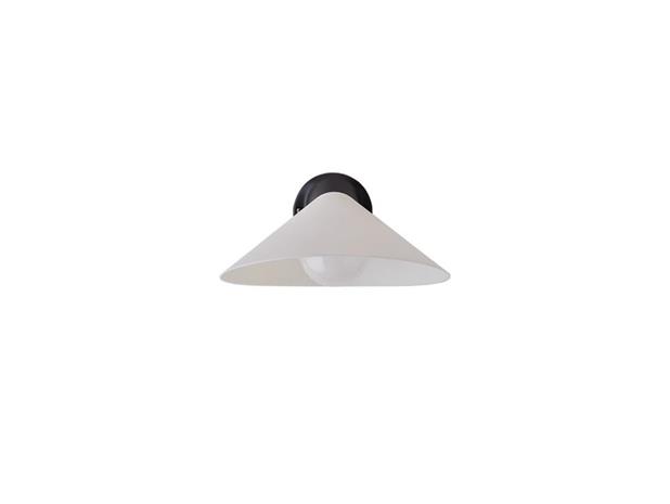 DCWéditions - Plume Seinävalaisin IP44 Black/Polycarbonate DCW