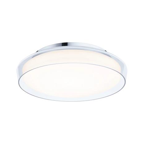 Paulmann Luena -LED-kattovalaisin IP44 kromi Ø35cm