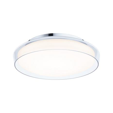 Paulmann Luena -LED-kattovalaisin IP44 kromi Ø35cm
