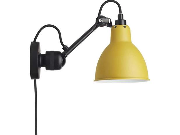 DCW - 304CA Seinävalaisin Keltainen Lampe Gras