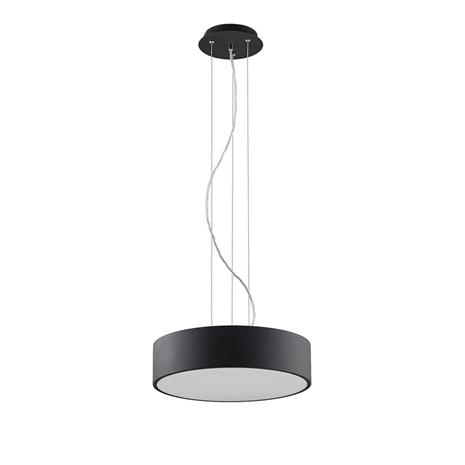 Arcchio Noabelle -LED-riippuvalaisin, musta, 40 cm