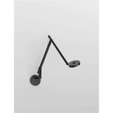 Rotaliana - String W2 Mini Seinävalaisin DTW Matt Black/Silver Rotaliana