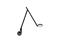 Rotaliana - String W2 Seinävalaisin DTW Matt Black/Silver Rotaliana – kuva 2