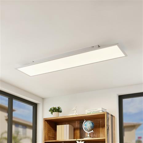Lindby Quais -LED-paneeli 4 000 K, 30 x 120 cm
