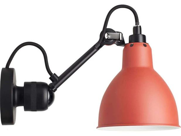 DCW - 304 Seinävalaisin Punainen Lampe Gras – kuva 2/3