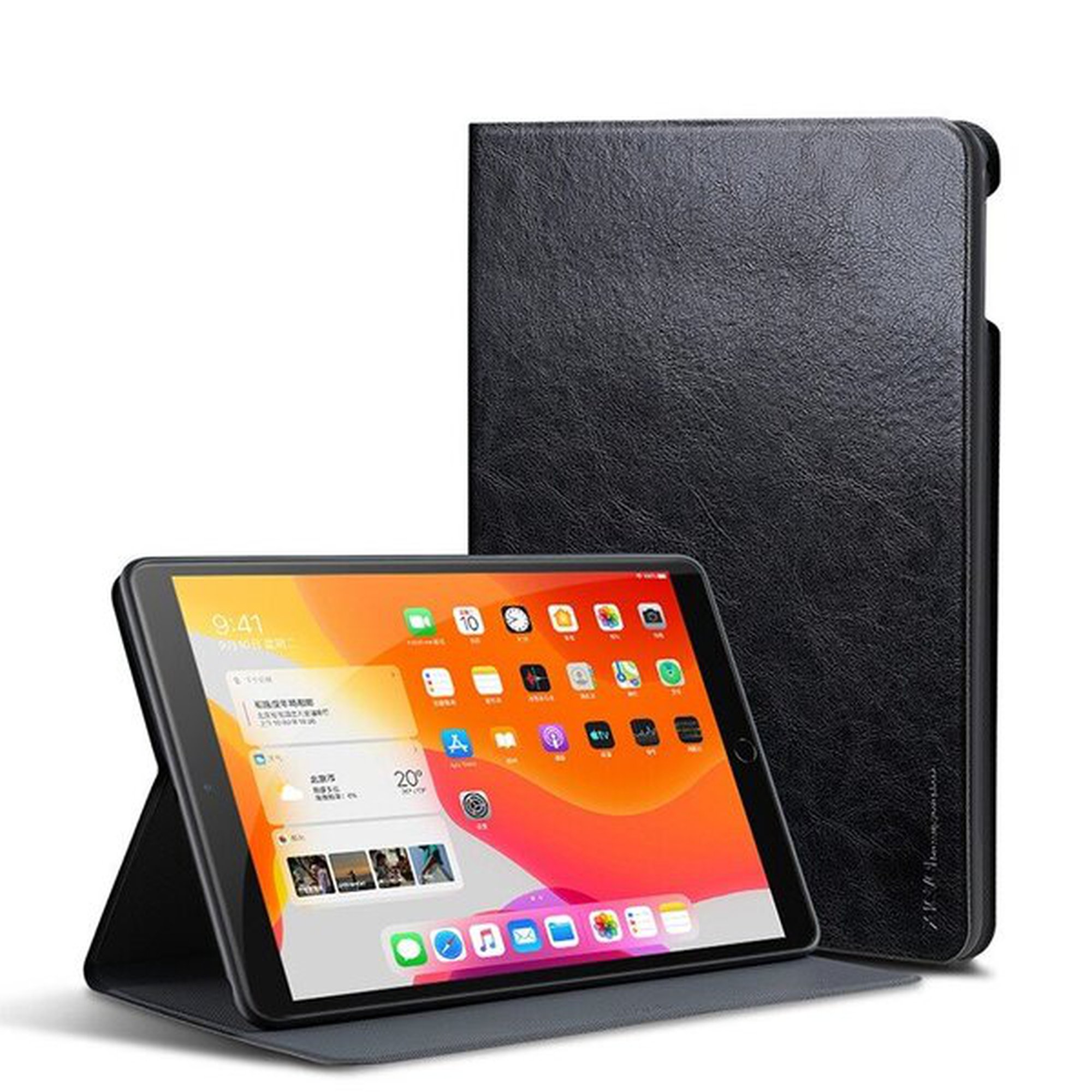 X-Level Kite -kotelo Samsung X800/X806 Tab S8 Plus 12.4 2021:lle, musta