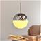 Dyberg Larsen Nova D25 Opal/ Krom Pendel - Silver - ONE SIZE – kuva 5