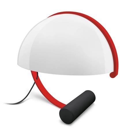 Stilnovo Meta -LED-pöytälamppu E27-LED punainen
