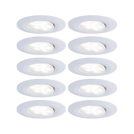 Paulmann Paulmann-LED-uppokohdevalo Calla 10kpl, valk.