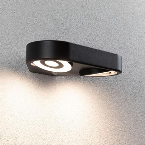 Paulmann - Silma 2 Ulko Seinävalaisin w/Sensor SWR Anthracite