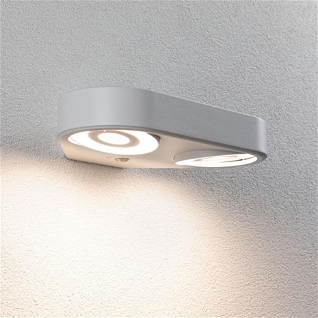 Paulmann - Silma 2 Ulko Seinävalaisin w/Sensor SWR White – kuva 3/5