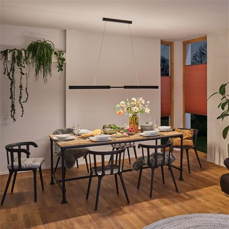 Paulmann Aptare -LED-riippuvalo, ZigBee, musta