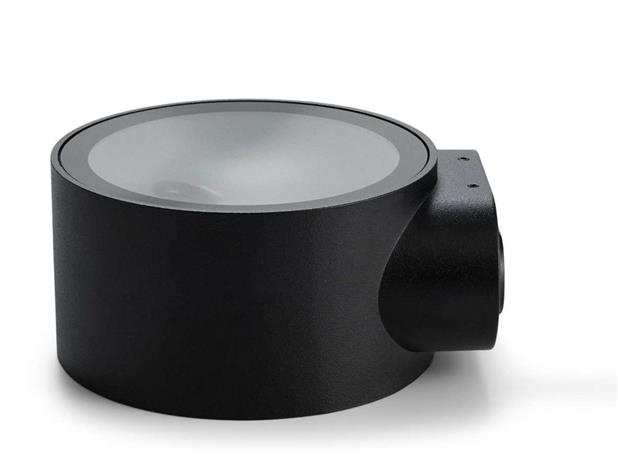 Antidark - Sun Up/Down LED Ulko Seinävalaisin Black Antidark