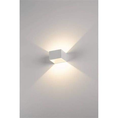 SLV - Logs In Square Seinävalaisin incl. LED driver White