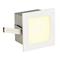 SLV - Frame Basic Square LED Upotettu Seinävalaisin 3000K White – kuva 3