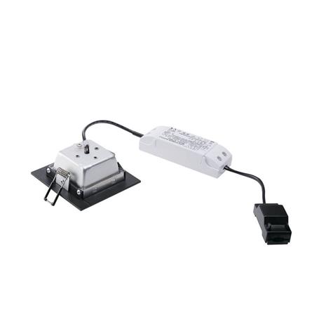 SLV - Frame Basic LED Upotettuspotti incl. Driver Black