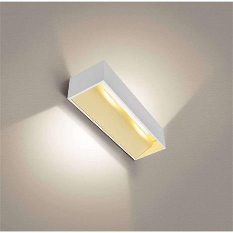 SLV - Logs In L Seinävalaisin LED Dim. White