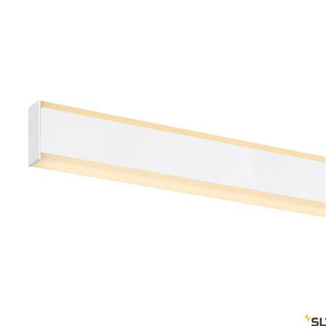 SLV One Linear -LED-riippuvalaisin 140cm valkoinen