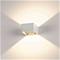 SLV - Logs Seinävalaisin Square LED IP44 White – kuva 3