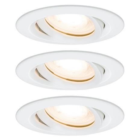 Paulmann Nova LED-kohdevalaisin, IP65, valkoinen