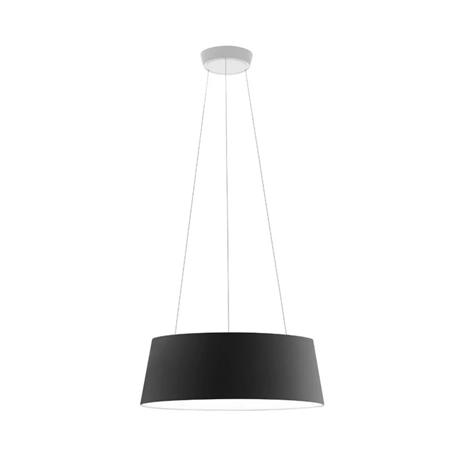 Stilnovo Oxygen -LED-riippuvalaisin, musta, Ø56 cm