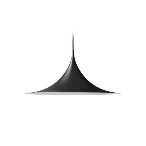 Gubi Semi Pendant ä˜90 cm, Black Semi-matte